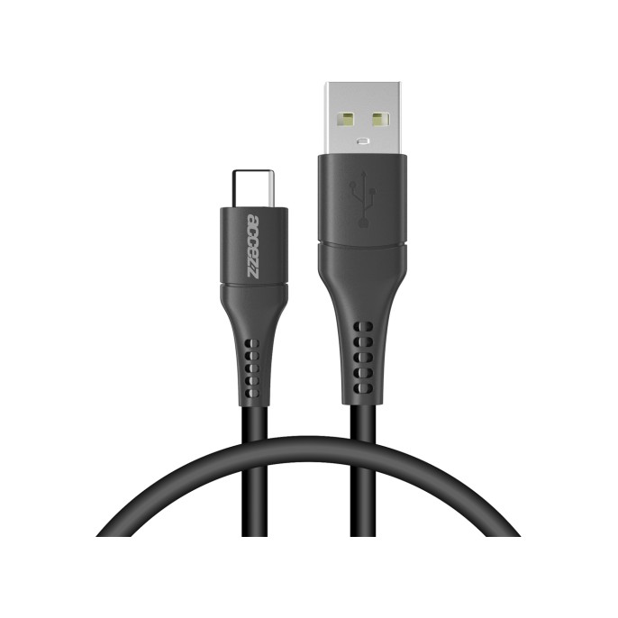 Accezz usb-c naar usb kabel - 0,2 meter - zwart Accezz usb-c naar usb kabel - 0,2 meter - zwart