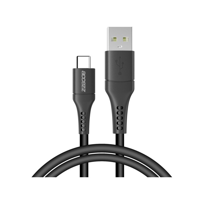 Accezz wall charger met usb-c naar usb kabel - oplader - 20 watt - 1 meter - zwart Accezz wall charger met usb-c naar usb kabel - oplader - 20 watt - 1 meter - zwart