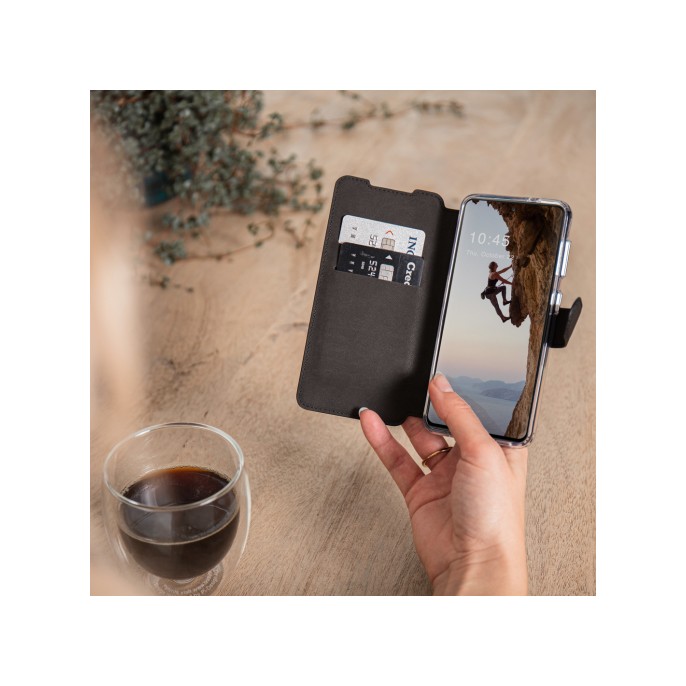 Accezz xtreme wallet bookcase iphone 13 pro - donkerblauw Accezz xtreme wallet bookcase iphone 13 pro - donkerblauw
