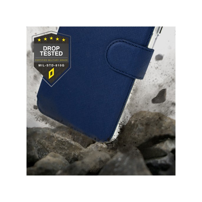 Accezz xtreme wallet bookcase iphone 13 pro - donkerblauw Accezz xtreme wallet bookcase iphone 13 pro - donkerblauw