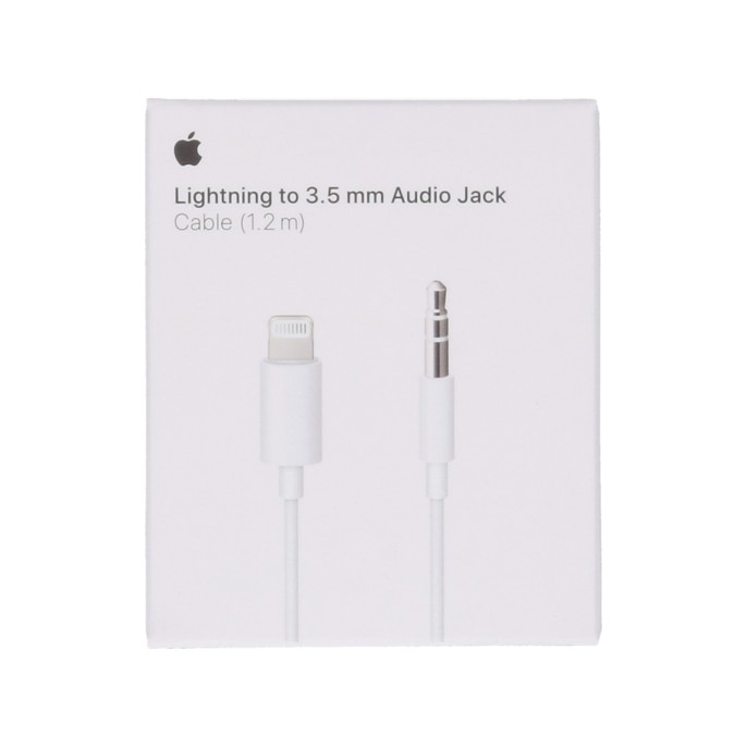 Apple lightning naar 3,5 mm jack audio aansluiting kabel - 1,2 m Apple lightning naar 3,5 mm jack audio aansluiting kabel - 1,2 m