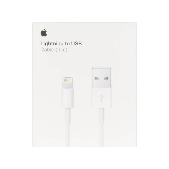Apple lightning naar usb-a kabel - 1 meter - wit Apple lightning naar usb-a kabel - 1 meter - wit