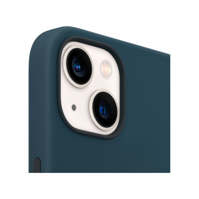 Apple silicone backcover magsafe iphone 13 - abyss blue Apple silicone backcover magsafe iphone 13 - abyss blue