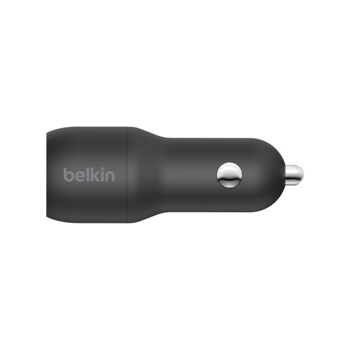 Belkin boost↑charge™ dual usb car charger + usb-c kabel - 24w Belkin boost↑charge™ dual usb car charger + usb-c kabel - 24w
