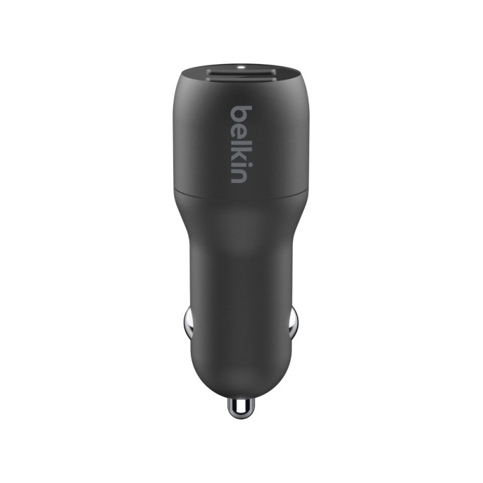 Belkin boost↑charge™ dual usb car charger + usb-c kabel - 24w Belkin boost↑charge™ dual usb car charger + usb-c kabel - 24w