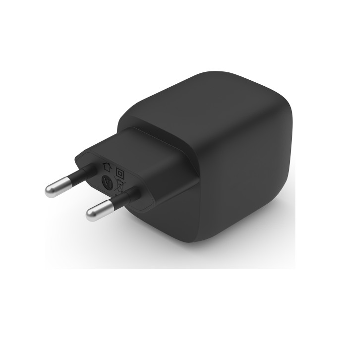 Belkin boost↑charge™ gan pro adapter 2 poorts - usb-c - 45w - zwart Belkin boost↑charge™ gan pro adapter 2 poorts - usb-c - 45w - zwart