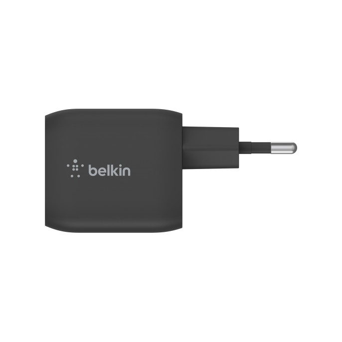 Belkin boost↑charge™ gan pro adapter 2 poorts - usb-c - 45w - zwart Belkin boost↑charge™ gan pro adapter 2 poorts - usb-c - 45w - zwart