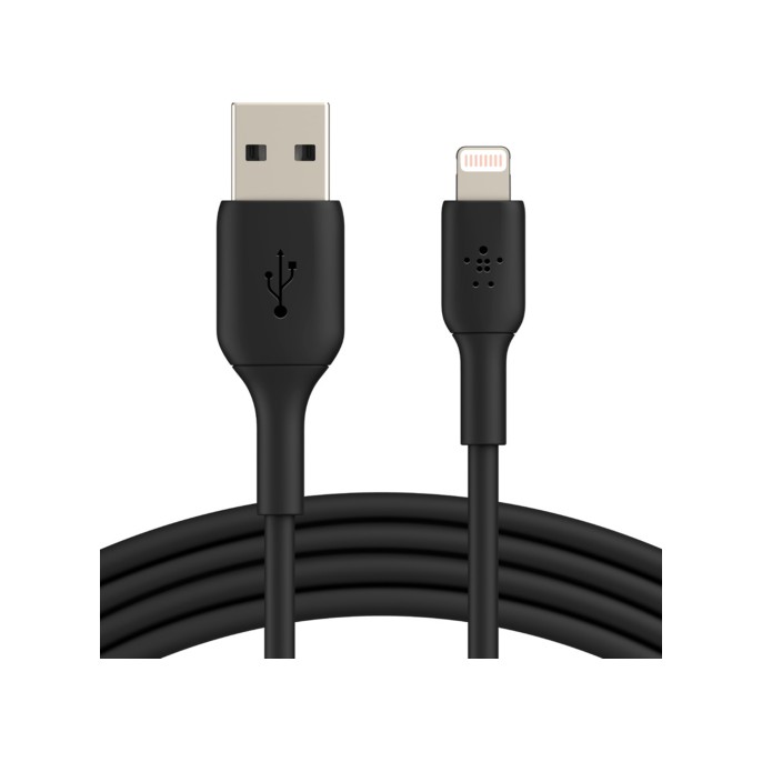 Belkin boost↑charge™ lightning naar usb kabel - 3 meter - zwart Belkin boost↑charge™ lightning naar usb kabel - 3 meter - zwart