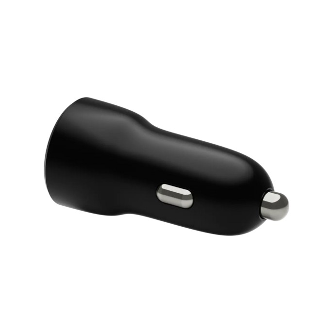 Dbramante1928 re-charge | autolader - usb-c 30 watt + usb-a 18 watt - zwart Dbramante1928 re-charge | autolader - usb-c 30 watt + usb-a 18 watt - zwart