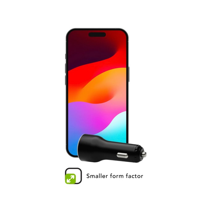 Dbramante1928 re-charge | autolader - usb-c 65 watt - zwart Dbramante1928 re-charge | autolader - usb-c 65 watt - zwart