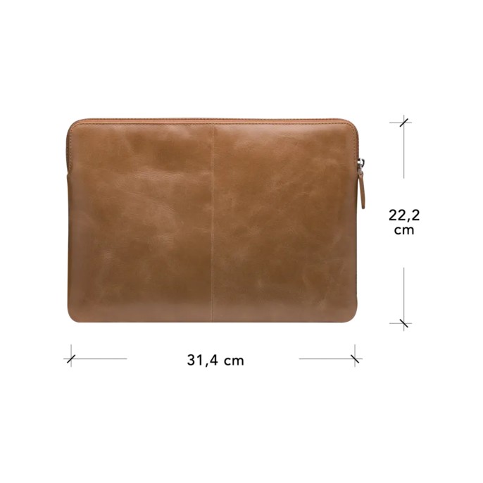 Dbramante1928 skagen pro - laptop hoes 14 inch - echt leer - macbook air 15 inch - tan Dbramante1928 skagen pro - laptop hoes 14 inch - echt leer - macbook air 15 inch - tan