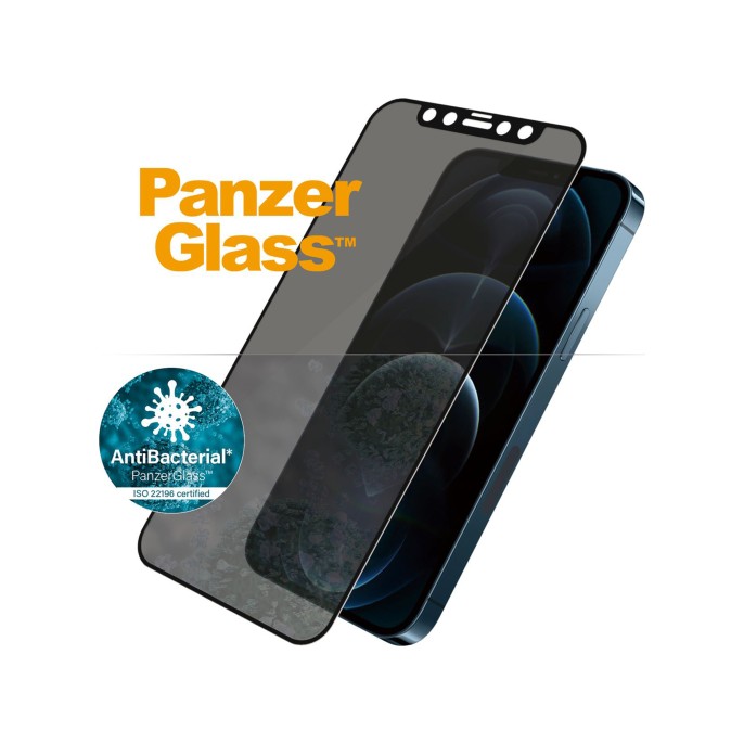 Panzerglass case friendly privacy anti-bacterial screenprotector apple iphone 12 pro max Panzerglass case friendly privacy anti-bacterial screenprotector apple iphone 12 pro max