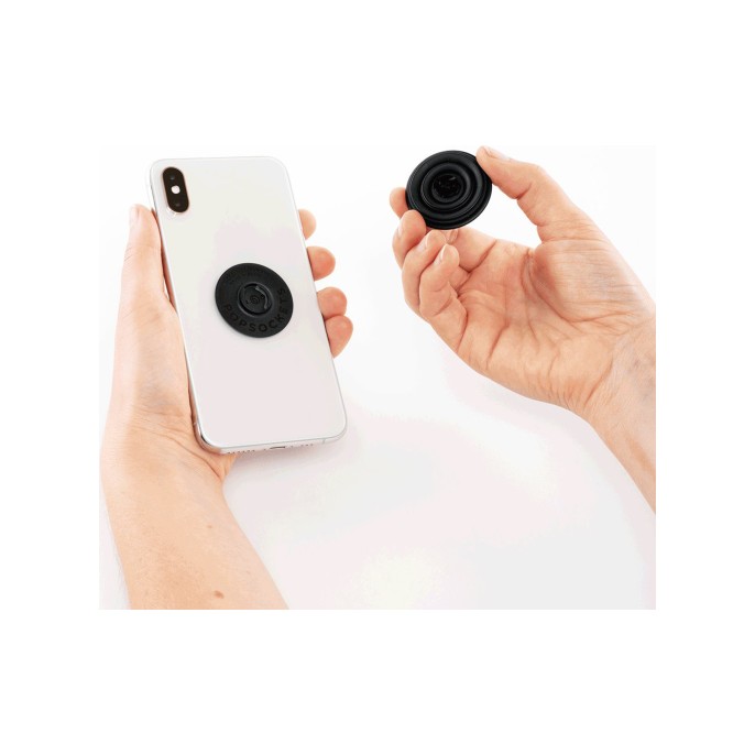 Popsockets popgrip - afneembaar - black Popsockets popgrip - afneembaar - black