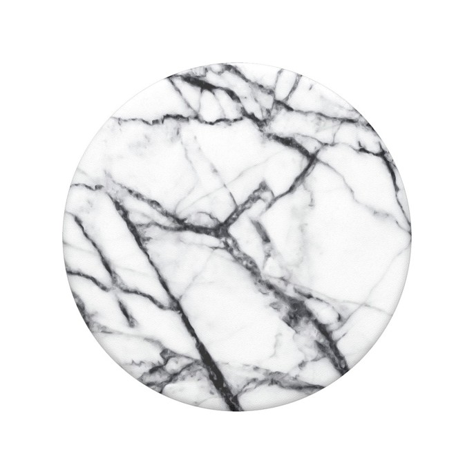 Popsockets popgrip - afneembaar - dove white marble Popsockets popgrip - afneembaar - dove white marble