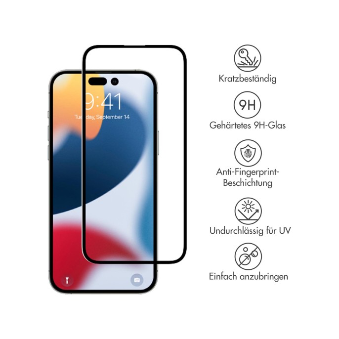 Selencia gehard glas premium screenprotector iphone 14 pro max Selencia gehard glas premium screenprotector iphone 14 pro max