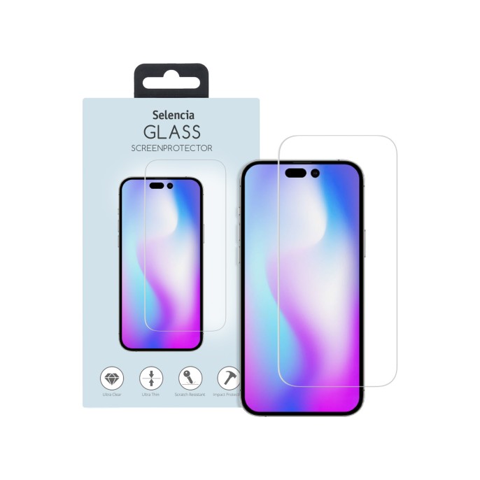 Selencia gehard glas screenprotector apple iphone 14 pro Selencia gehard glas screenprotector apple iphone 14 pro