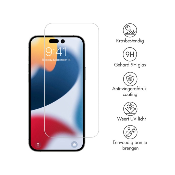 Selencia gehard glas screenprotector apple iphone 14 pro max Selencia gehard glas screenprotector apple iphone 14 pro max