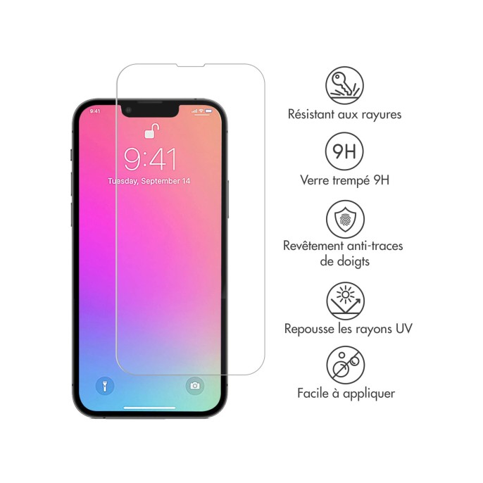 Selencia gehard glas screenprotector apple iphone 13 / 13 pro / 14 / 16e Selencia gehard glas screenprotector apple iphone 13 / 13 pro / 14 / 16e