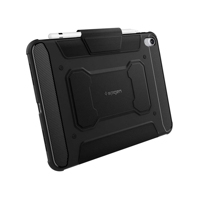 Spigen rugged armor pro bookcase ipad 11 (2025) 11 inch / ipad 10 (2022) 10.9 inch - zwart Spigen rugged armor pro bookcase ipad 11 (2025) 11 inch / ipad 10 (2022) 10.9 inch - zwart
