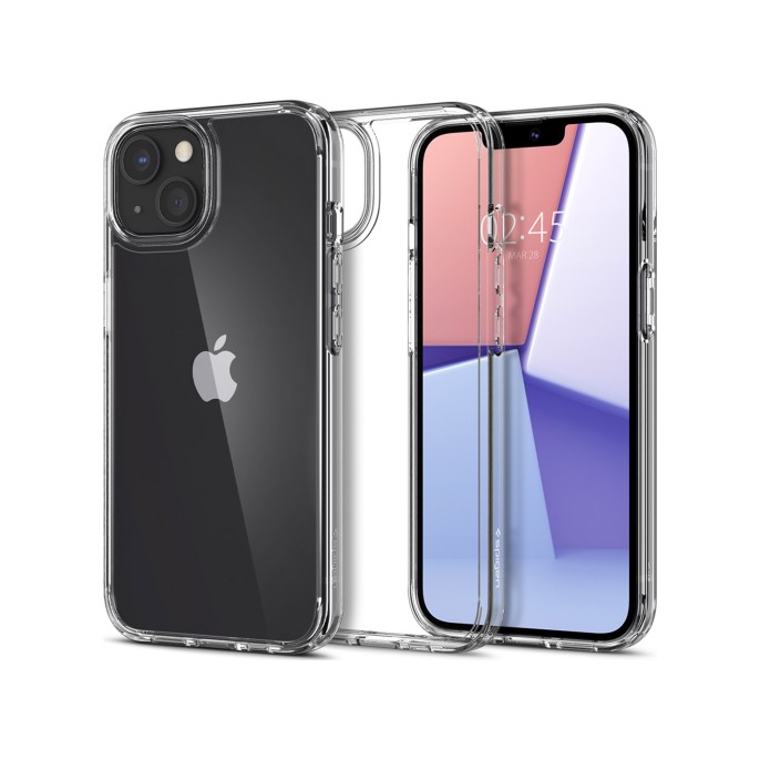 Spigen ultra hybrid backcover apple iphone 13 mini - transparant Spigen ultra hybrid backcover apple iphone 13 mini - transparant
