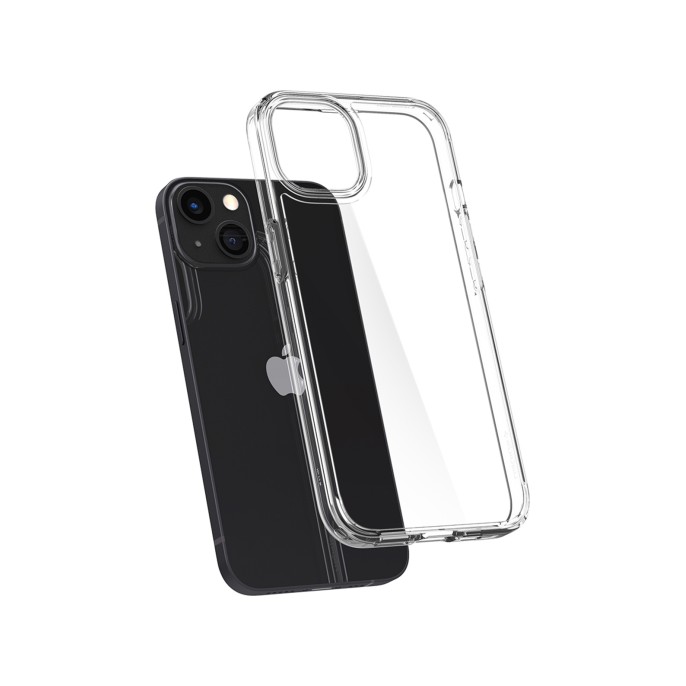 Spigen ultra hybrid backcover apple iphone 13 mini - transparant Spigen ultra hybrid backcover apple iphone 13 mini - transparant