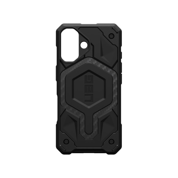 Uag monarch backcover apple iphone 16 - carbon fiber Uag monarch backcover apple iphone 16 - carbon fiber