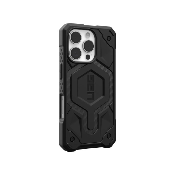 Uag monarch pro backcover iphone 16 pro - carbon fiber Uag monarch pro backcover iphone 16 pro - carbon fiber