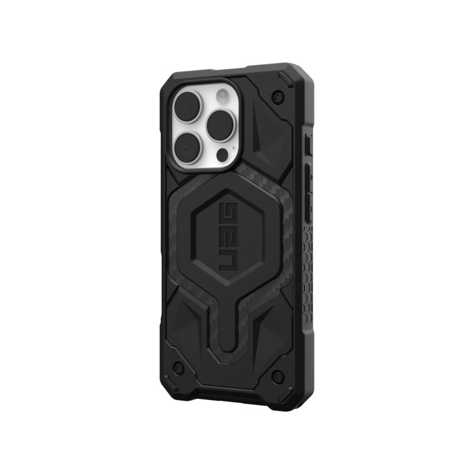 Uag monarch pro backcover iphone 16 pro - carbon fiber Uag monarch pro backcover iphone 16 pro - carbon fiber
