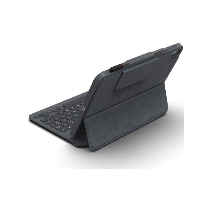 Zagg pro keys keyboard bookcase ipad 11 (2025) 11 inch / ipad 10 (2022) 10.9 inch - zwart / grijs Zagg pro keys keyboard bookcase ipad 11 (2025) 11 inch / ipad 10 (2022) 10.9 inch - zwart / grijs