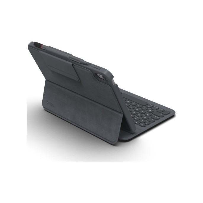 Zagg pro keys keyboard bookcase ipad 11 (2025) 11 inch / ipad 10 (2022) 10.9 inch - zwart / grijs Zagg pro keys keyboard bookcase ipad 11 (2025) 11 inch / ipad 10 (2022) 10.9 inch - zwart / grijs
