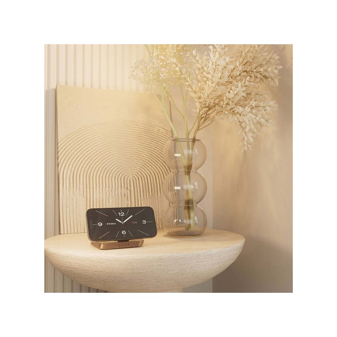 Zens magnetic nightstand | draadloze oplader voor het nachtkastje - koper Zens magnetic nightstand | draadloze oplader voor het nachtkastje - koper