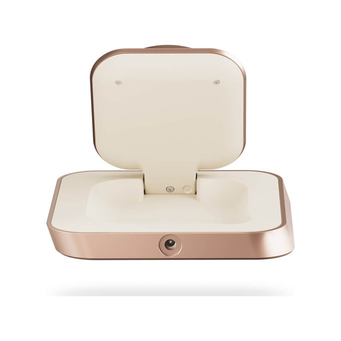 Zens magnetic nightstand | draadloze oplader voor het nachtkastje - koper Zens magnetic nightstand | draadloze oplader voor het nachtkastje - koper