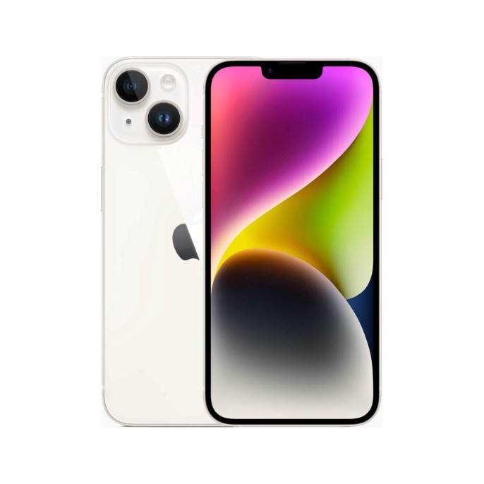 iPhone 14 128GB White eSIM - B-grade iPhone 14 128GB White eSIM - B-grade
