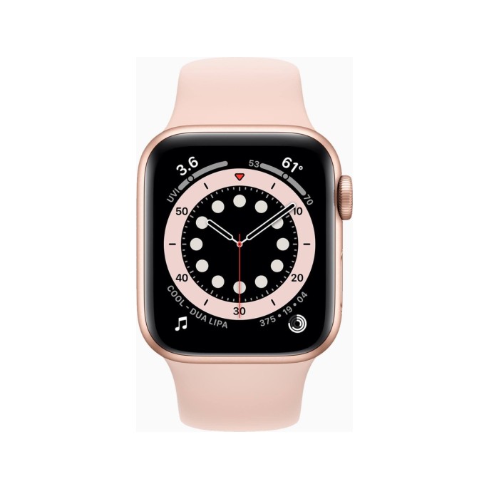 Apple Watch Series 6 44mm Aluminum Gold Wifi Gold Sport Band - A-grade Apple Watch Series 6 44mm Aluminum Gold Wifi Gold Sport Band - A-grade