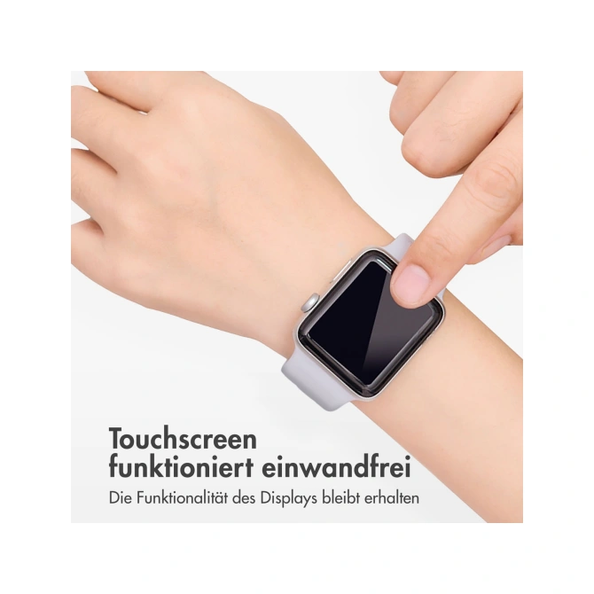 Accezz 2x Screenprotector met applicator Apple Watch Series 10 / 11 - 42 mm