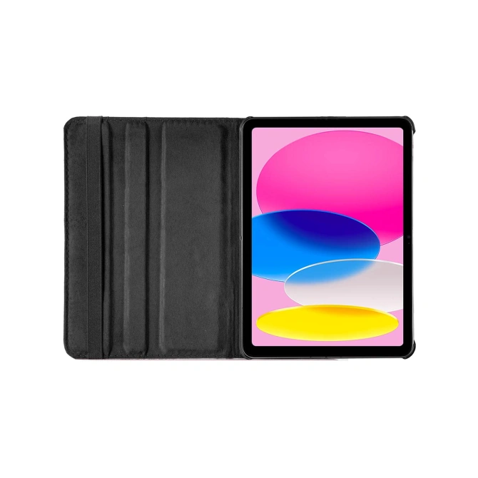 Accezz 360° draaibare Bookcase Apple iPad 11 (2025) 11 inch A16 / iPad 10 (2022) 10.9 inch - Zwart