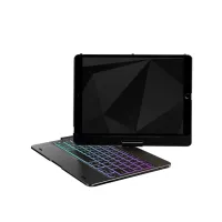 Accezz 360 Slim Keyboard Bookcase QWERTY Apple iPad 9 (2021) 10.2 inch / iPad 8 (2020) 10.2 inch / iPad 7 (2019) 10.2 inch - QWERTY / NL - Zwart