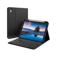 Accezz Bluetooth Keyboard Bookcase Apple iPad 11 (2025) 11 inch A16 / iPad 10 (2022) 10.9 inch - QWERTZ / DE - Zwart