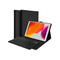 Accezz Bluetooth Keyboard Bookcase Apple iPad 9 (2021) 10.2 inch / iPad 8 (2020) 10.2 inch / iPad 7 (2019) 10.2 inch - QWERTY / NL - Zwart