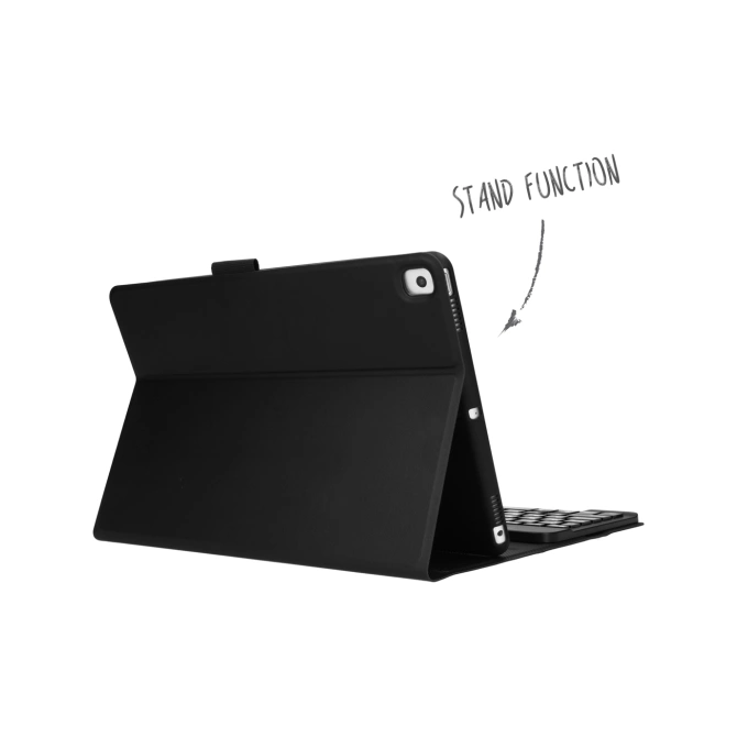 Accezz Bluetooth Keyboard Bookcase Apple iPad 9 (2021) 10.2 inch / iPad 8 (2020) 10.2 inch / iPad 7 (2019) 10.2 inch - QWERTY / NL - Zwart