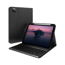 Accezz Bluetooth Keyboard Bookcase Apple iPad Air 11 inch (2026) M4 / (2025) M3 / (2024) M2 / Air 5 (2022) / Air 4 (2020) / Pro 11 (18/20/21/22) - QWERTY / NL - Zwart Accezz Bluetooth Keyboard Bookcase Apple iPad Air 11 inch (2026) M4 / (2025) M3 / (2024) M2 / Air 5 (2022) / Air 4 (2020) / Pro 11 (18/20/21/22) - QWERTY / NL - Zwart