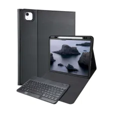 Accezz Bluetooth Keyboard Bookcase Apple iPad Air 13 inch (2026) M4 / (2025) M3 / (2024) M2 - AZERTY / FR - Zwart Accezz Bluetooth Keyboard Bookcase Apple iPad Air 13 inch (2026) M4 / (2025) M3 / (2024) M2 - AZERTY / FR - Zwart