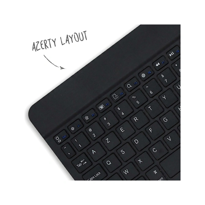 Accezz Bluetooth Keyboard Bookcase Apple iPad Air 13 inch (2026) M4 / (2025) M3 / (2024) M2 - AZERTY / FR - Zwart
