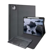 Accezz Bluetooth Keyboard Bookcase Apple iPad Pro 13 (2025) M5 / (2024) M4 - QWERTY / NL - Zwart Accezz Bluetooth Keyboard Bookcase Apple iPad Pro 13 (2025) M5 / (2024) M4 - QWERTY / NL - Zwart