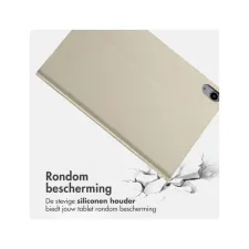 Accezz Classic Tablet Case Apple iPad 11 (2025) 11 inch A16 / iPad 10 (2022) 10.9 inch - Greige Accezz Classic Tablet Case Apple iPad 11 (2025) 11 inch A16 / iPad 10 (2022) 10.9 inch - Greige