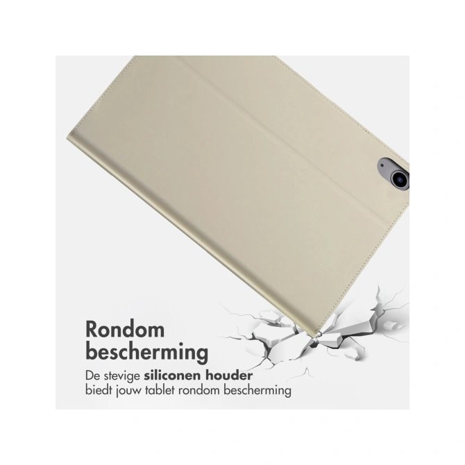 Accezz Classic Tablet Case Apple iPad 11 (2025) 11 inch A16 / iPad 10 (2022) 10.9 inch - Greige