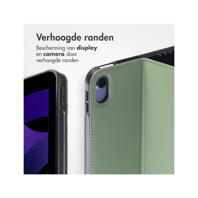Accezz Classic Tablet Case Apple iPad 11 (2025) 11 inch A16 / iPad 10 (2022) 10.9 inch - Groen