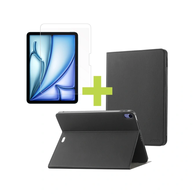 Accezz Classic Tablet Case Apple iPad 11 (2025) 11 inch A16 / iPad 10 (2022) 10.9 inch - Zwart Accezz Classic Tablet Case Apple iPad 11 (2025) 11 inch A16 / iPad 10 (2022) 10.9 inch - Zwart