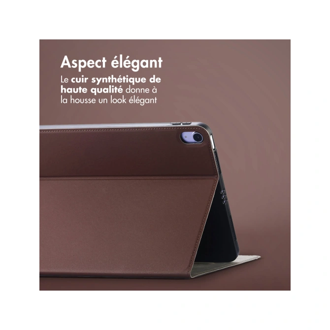 Accezz Classic Tablet Case Apple iPad Air 11 inch (2026) M4 / (2025) M3 / (2024) M2 / Air 5 (2022) / Air 4 (2020) - Bruin