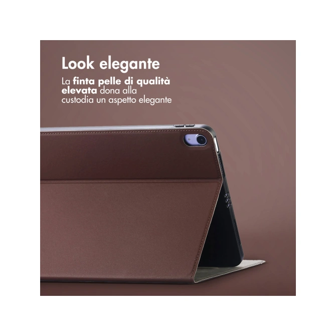 Accezz Classic Tablet Case Apple iPad Air 11 inch (2026) M4 / (2025) M3 / (2024) M2 / Air 5 (2022) / Air 4 (2020) - Bruin